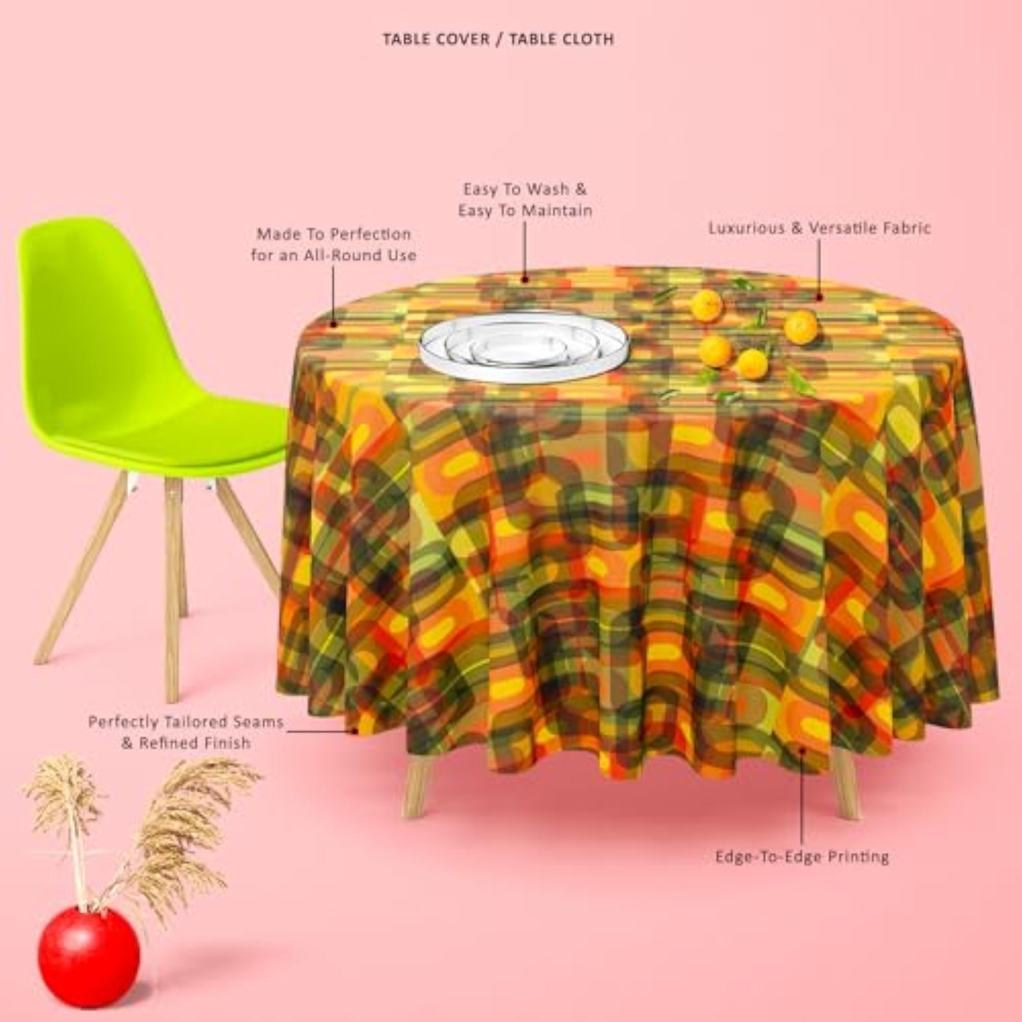Thoughtful Design D1 Table Cloth Cover for Dining